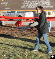 Scissors. Photo by Dawn Ballou, Pinedale Online.