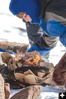 Ice Fishing. Photo by Ryan Hermens, Sublette Examiner.