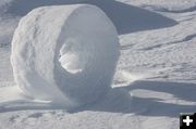 Snow Roller. Photo by Arnold Brokling.