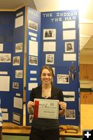 2nd Place - Junior Individual Exhibit. Photo by Dawn Ballou, Pinedale Online.