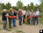 Ribbon Cutting. Photo by Terry Allen.