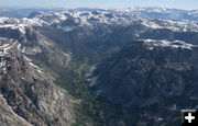 New Fork Canyon. Photo by Wyoming AeroPhoto.