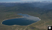 Soda Lake. Photo by Wyoming AeroPhoto.