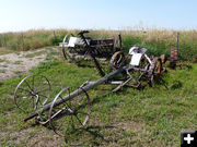 Ranch equipment. Photo by Dawn Ballou, Pinedale Online.