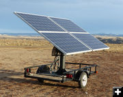 Solar Panel. Photo by Dawn Ballou, Pinedale Online.