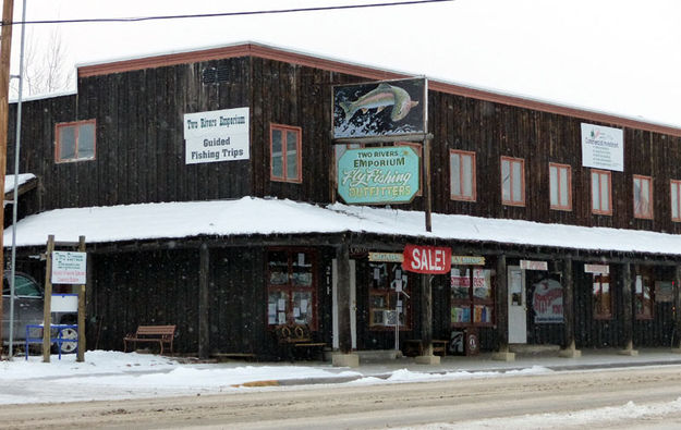 Two Rivers Emporium. Photo by Dawn Ballou, Pinedale Online.