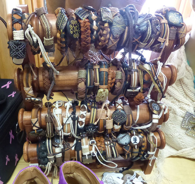 Bracelets. Photo by Dawn Ballou, Pinedale Online.