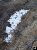 Absorbent fabric. Photo by Dawn Ballou, Pinedale Online.