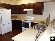 Kitchen. Photo by Dawn Ballou, Pinedale Online.