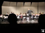 Pinedale High School Band. Photo by Bob Rule, KPIN 101.1 FM Radio.