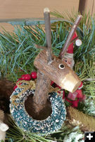 Reindeer detail. Photo by Dawn Ballou,, Pinedale Online.