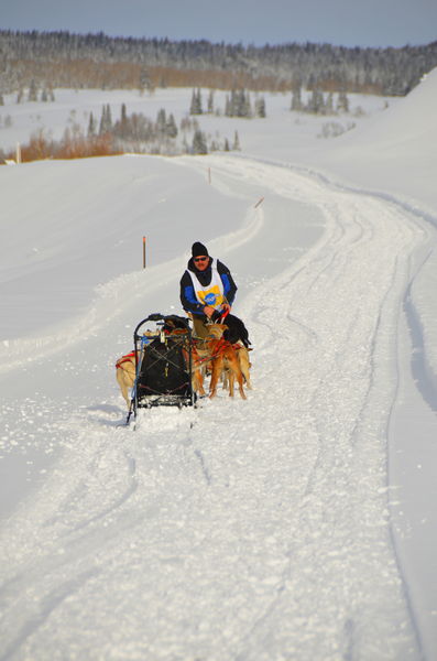 Trouble on the trail. Photo by Terry Allen.