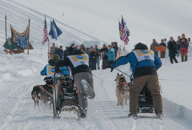 Into the Finish. Photo by Chris Havener.