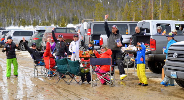 Jackson tailgaters. Photo by Terry Allen.