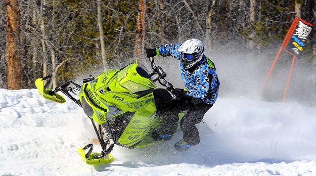 Jay Mentaberry  Alpine,WY. Photo by Terry Allen.