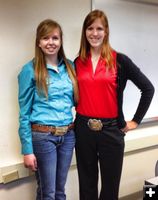 Wyoming Beef Ambassadors. Photo by Green River Valley Cattlewomen.