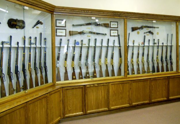 Delgado gun collection. Photo by Museum of the Mountain Man.