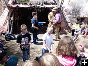 Ball and Powder horn. Photo by Dawn Ballou, Pinedale Online.