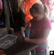 Leather craft. Photo by Pinedale Online.