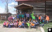 Group picture. Photo by Dawn Ballou, Pinedale Online.