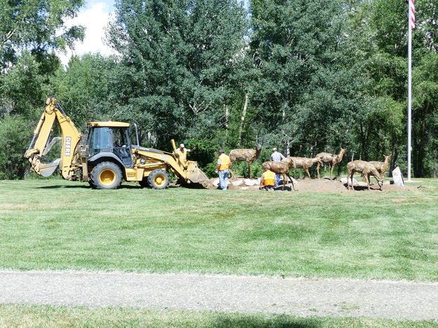 Landscaping. Photo by Pinedale Online.