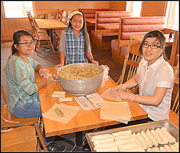 Egg Rolls. Photo by Terry Allen.