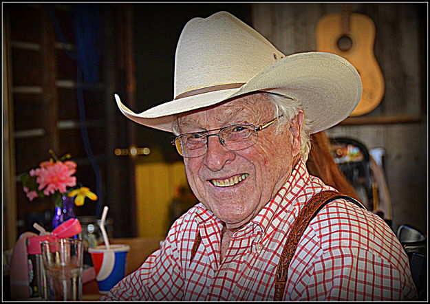 Grandpa Cowboy. Photo by Terry Allen.