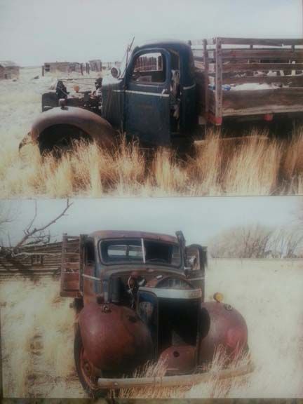 Stolen antique truck. Photo by Sweetwater County Sheriff's Office.