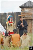 Chief and Priest. Photo by Terry Allen.