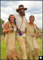 Talley and friends. Photo by Terry Allen.