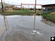 In front of Ice House. Photo by Dawn Ballou, Pinedale Online.