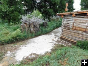 Behind Ice House. Photo by Dawn Ballou, Pinedale Online.