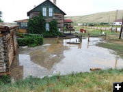 Ice House and main House. Photo by Dawn Ballou, Pinedale Online!.