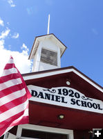 Daniel School. Photo by Dawn Ballou, Pinedale Online.