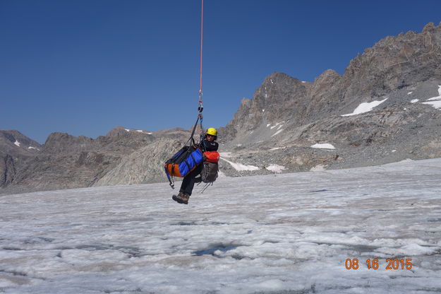 Rescue mission. Photo by Sublette County Sheriff's Office.