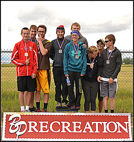 Podium Team. Photo by Terry Allen.