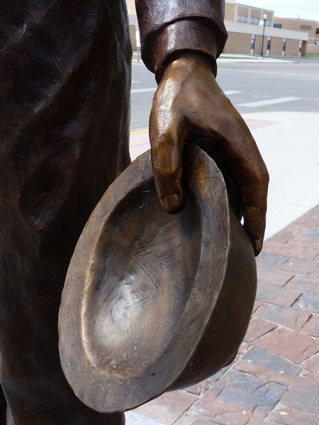 Hard hat. Photo by Dawn Ballou, Pinedale Online.