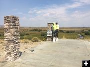 New pronghorn sign. Photo by Wind River Stone Scapes, Inc.