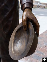 Hard hat. Photo by Dawn Ballou, Pinedale Online.