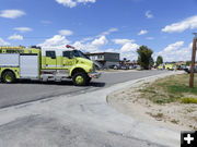 Firetrucks. Photo by Dawn Ballou, Pinedale Online.