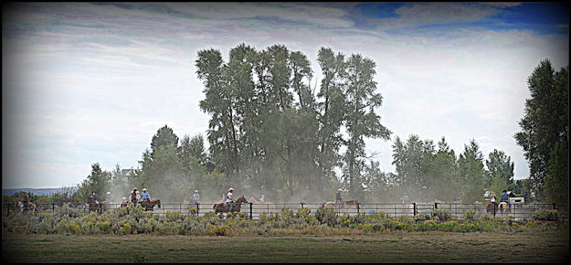 Warmup Arena. Photo by Terry Allen.