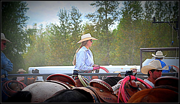 Ready to Rope. Photo by Terry Allen.