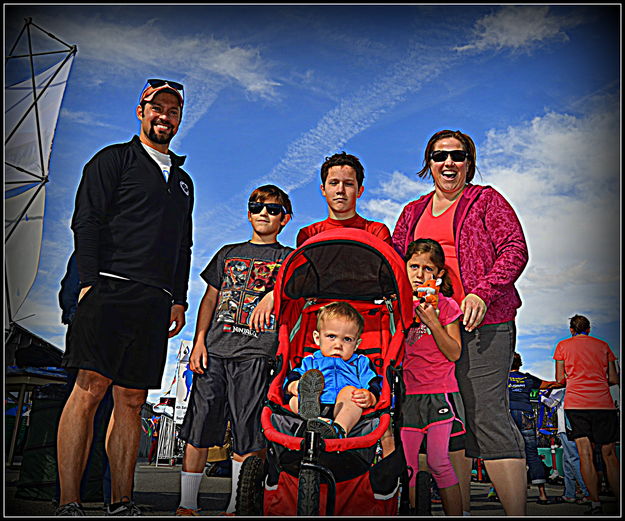 Trike Family. Photo by Terry Allen.