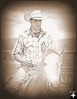 Sepia Cowboy. Photo by Terry Allen.