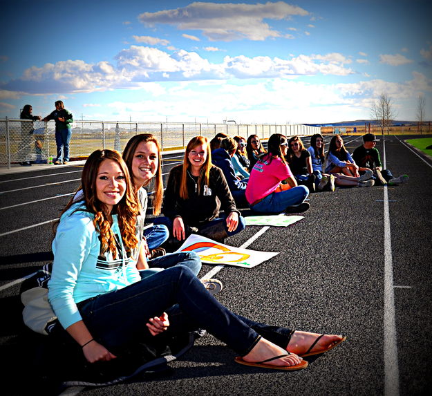 Wrangler Supporters. Photo by Terry Allen.