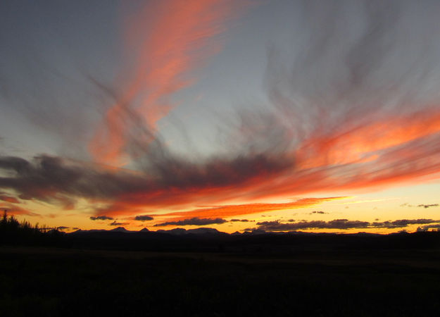 Union Pass sunset. Photo by Bruce Morrison.
