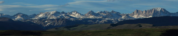 Wind River Panorama. Photo by Fred Pflughoft.