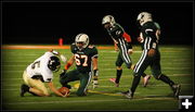 QB Sack. Photo by Terry Allen.