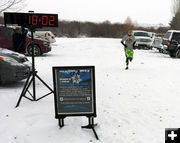 Crossing the Finish Line. Photo by Bob Rule.