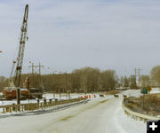 Bridges may be icy. Photo by Dawn Ballou, Pinedale Online.